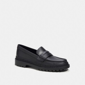 Black Men Coach Cooper Loafers | AU_CH51739