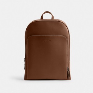 Brown Men Coach Gotham Backpacks | AU_CH53436